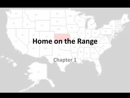 Home on the Range Chapter 1.