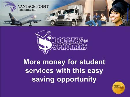 91 st Annual Meeting & Exposition April 1 – 4, 2012 Anaheim, California More money for student services with this easy saving opportunity.