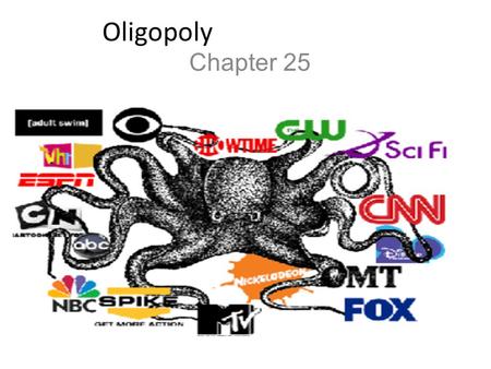 Oligopoly Chapter 25.