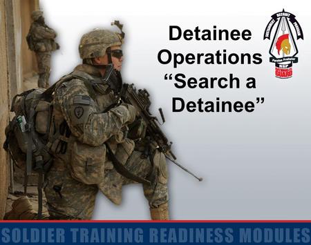 Detainee Operations “Search a Detainee”.