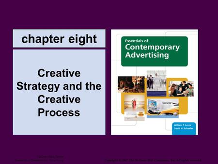 Creative Strategy and the Creative Process