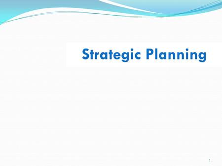 1 Strategic Planning. 2 Agenda Definition and Rationale for a Personal Operating System (POS) Definition of the Elements in a POS Using Your POS/Managing.
