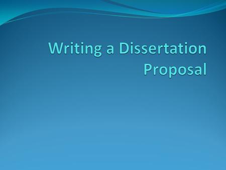 Purpose Qualifying Exam (Dissertator status) Plan for your remaining education Convince your thesis committee the dissertation will “work” Beginnings.
