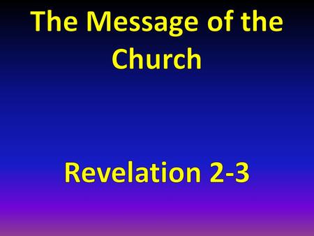 The Apostolic Church –The Sower The Persecuted Church- The Wheat and Tares The Pagan Church-The Mustard Seed The Church of Romanism-The.