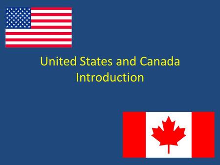 United States and Canada Introduction. Colony A territory separated from but subject to a ruling power.