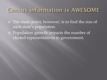 Census information is AWESOME