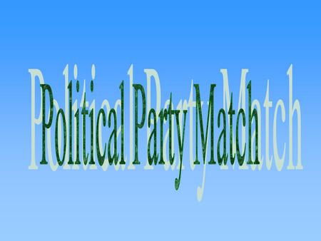 In the Beginning Firestorm of 1800 The Banker v. The Farmer The Donkey v. The Elephant It’s My Party Political Party Trivia $200 $400 $600 $800 $200.