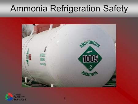 1 Ammonia Refrigeration Safety. 2 Never Underestimate the Risks Ammonia leaks impact:  Your health  Your co-workers  Nearby residents Workers die every.