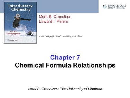 Chapter 7 Chemical Formula Relationships