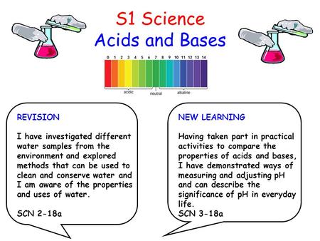 S1 Science Acids and Bases