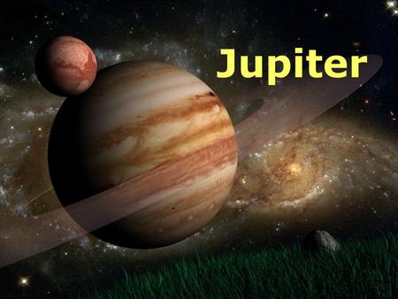 Jupiter.  Jupiter is the fifth planet from the Sun and by far the largest.  Jupiter is the fourth brightest object in the sky (after the Sun, the Moon.