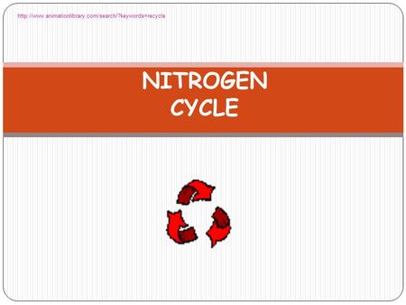 Http://www.animationlibrary.com/search/?keywords=recycle NITROGEN CYCLE.