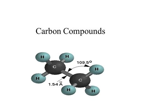 Carbon Compounds ..
