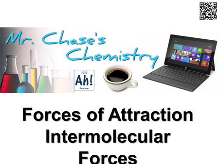 Forces of Attraction Intermolecular Forces