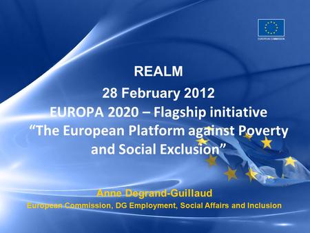 Europe 2020: Employment and Social Dimension
