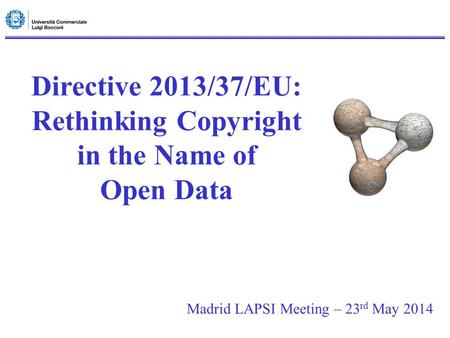 Rethinking Copyright in the Name of