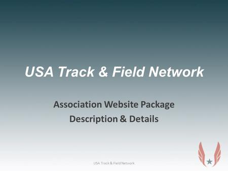 USA Track & Field Network Association Website Package Description & Details USA Track & Field Network.