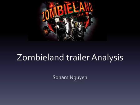Zombieland trailer Analysis