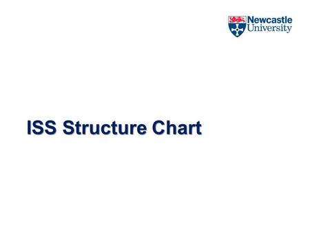 ISS Structure Chart. Final ISS Organisation Structure Director Steve Williams Assistant Director Governance Lawrence Thompson Assistant Director Service.