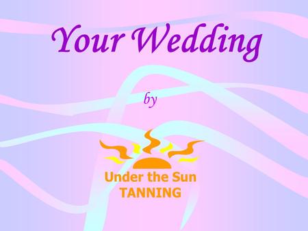 Your Wedding by. The flowers and cake have been ordered…