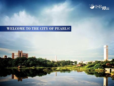WELCOME TO THE CITY OF PEARLS!. Welcome to Hyderabad Hyderabad is the capital of Andhra Pradesh The city is conveniently located 2 hrs from New Delhi.