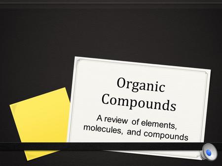 A review of elements, molecules, and compounds