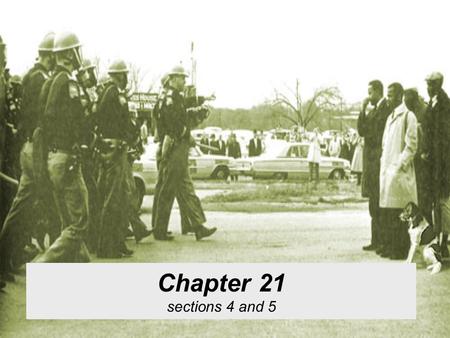 Chapter 21 sections 4 and 5. MLK Fourth generation Minister Rose to prominence during the Montgomery Bus Boycott The most important Civil Rights Movement.