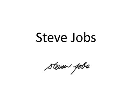 Steve Jobs. Steven Paul Jobs (February 24, 1955 – October 5, 2011) He was an American businessman and inventor widely recognized as a charismatic pioneer.