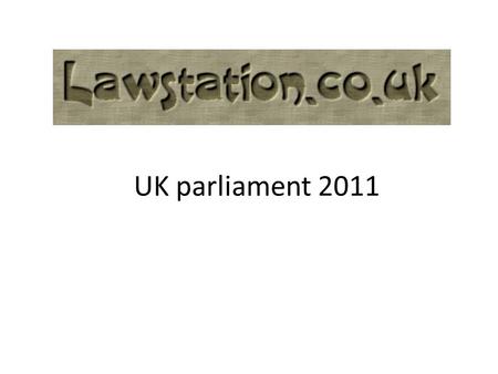 UK parliament 2011. Who is the current Speaker of the House of Commons?