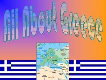 The Flag of Greece consists of nine blue and white alternating horizontal stripes with a blue square on the top left that contains a white cross.  Greece.
