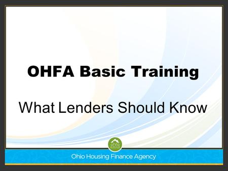 What Lenders Should Know