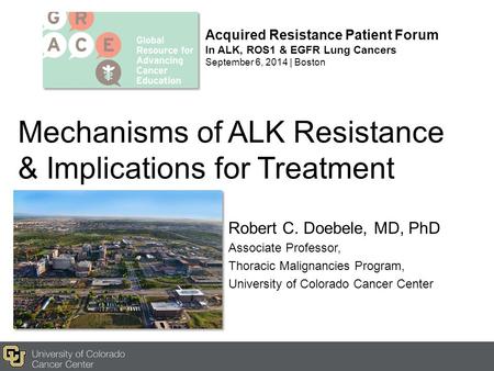Mechanisms of ALK Resistance & Implications for Treatment