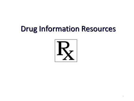 Drug Information Resources 1. 2 The Growth of Medical Information Indexed Citations Added to MEDLINE (i.e. PubMed) by Fiscal Year ?? U.S. National Library.