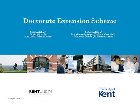 Doctorate Extension Scheme