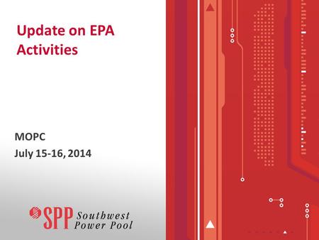 Update on EPA Activities MOPC July 15-16, 2014. Current Known Impacts –Retirements –De-ratings –Outage Impact Studies Proposed Clean Power Plan 2 Topics.