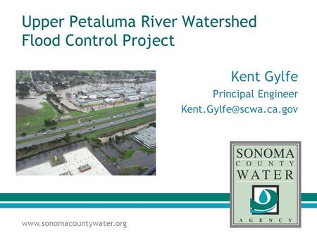 Upper Petaluma River Watershed Flood Control Project