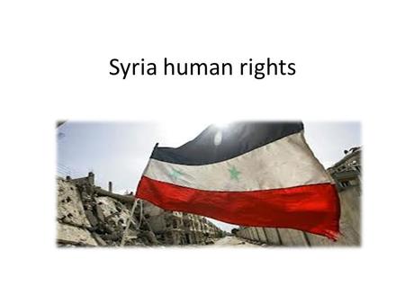 Syria human rights. 1963 emergency rule still in effect in 2005 Emergency rule imposed in 1963 remains in effect, and the authorities continue to harass.