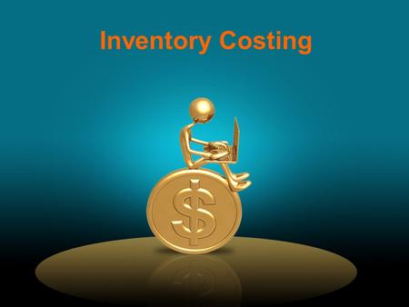 Inventory Costing. Average-Cost Method … computes the average cost of all goods available for sale during the period in order to determine the value of.