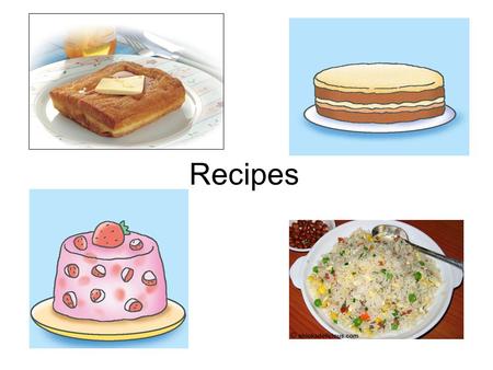 Recipes. Tiramisu Strawberry Pudding Fried rice French toast.
