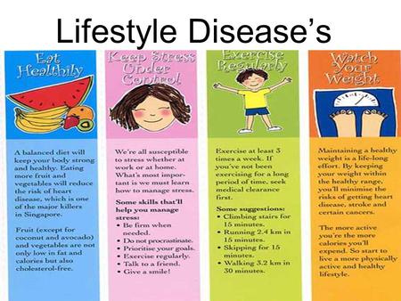 Lifestyle Disease’s. Heart Disease Facts Leading cause of death in the United States for adults 1 in 4 adults are ill with a form of this disease. Heart.