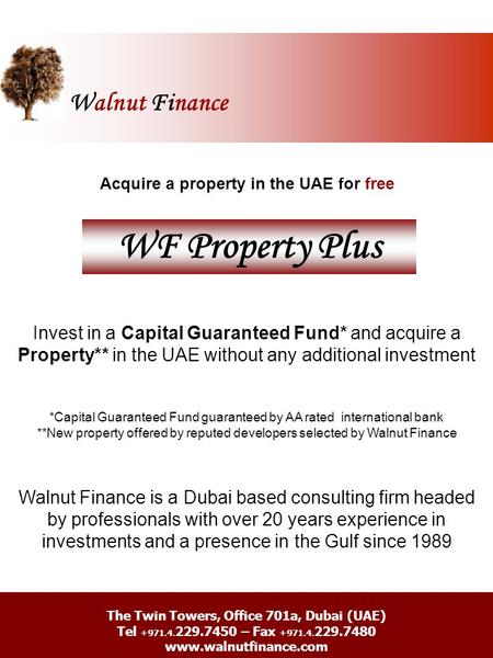 Walnut Finance WF Property Plus