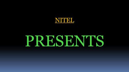 NITEL PRESENTS Myth About Jobs in IT Sector India is losing its global Status at a fast pace as Technology Power House of the World in Information Technology.