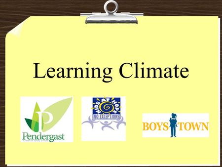 Learning Climate. Participant Outcomes: Participants will have a clear understanding of the TIIES rubric descriptors for learning climate. Participants.