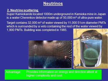 Neutrinos 2. Neutrino scattering