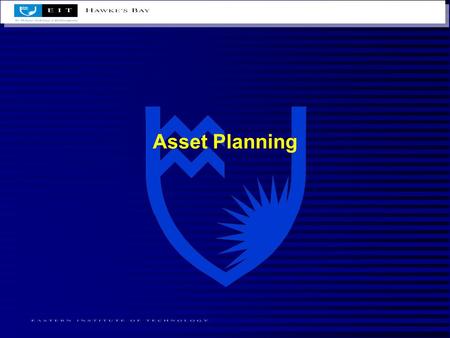Asset Planning. Introduction Some goals of asset planning are : –divesting assets –splitting income carried from assets or investments –reducing tax that.