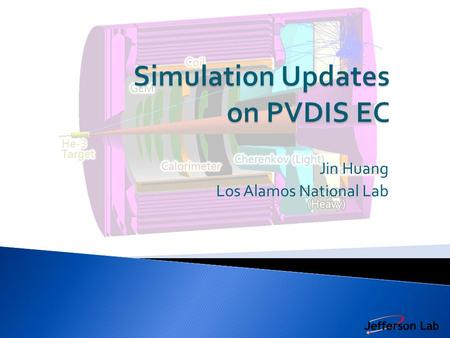 Jin Huang Los Alamos National Lab.  Cited from March collaboration Meeting EC group Internal Communication Jin Huang 2 Preshower ID power drop significantly.