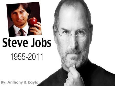 steve jobs powerpoint presentation