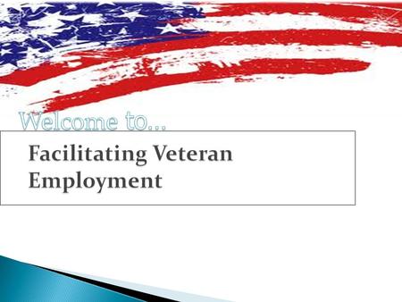 Facilitating Veteran Employment