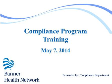 Compliance Program Training