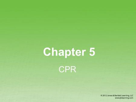 cpr powerpoint presentation